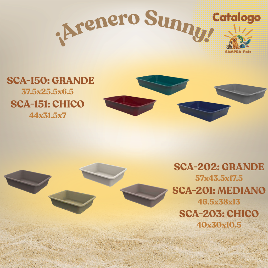 ¡Arenero Sunny!
